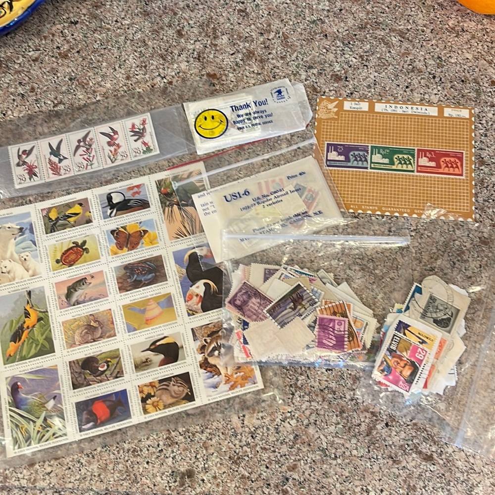 Stamp collection